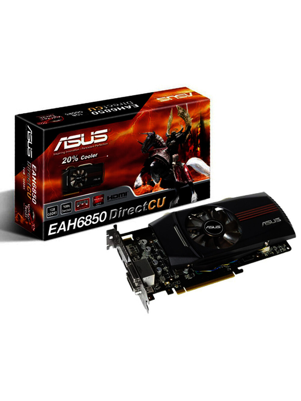 ASUS HD 6850 DirectCU GPU Graphics EAH6850